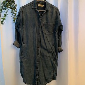 Madewell denim tunic
